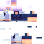 Minecraft skin texture, 64x64 pixels