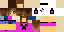 Minecraft skin texture, 64x32 legacy pixels