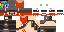 Minecraft skin texture, 64x32 legacy pixels