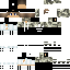 Minecraft skin texture, 64x64 pixels