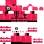 Minecraft skin texture, 64x64 pixels