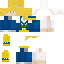 Minecraft skin texture, 64x64 pixels