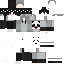 Minecraft skin texture, 64x64 pixels