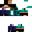 Minecraft skin texture, 64x64 pixels