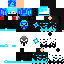 Minecraft skin texture, 64x64 pixels