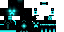 Minecraft skin texture, 64x32 legacy pixels