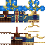 Minecraft skin texture, 64x64 pixels