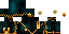 Minecraft skin texture, 64x32 legacy pixels