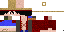 Minecraft skin texture, 64x32 legacy pixels
