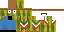 Minecraft skin texture, 64x32 legacy pixels