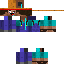 Minecraft skin texture, 64x64 pixels