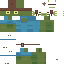Minecraft skin texture, 64x64 pixels