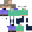 Minecraft skin texture, 64x64 pixels