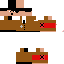 Minecraft skin texture, 64x64 pixels