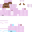 Minecraft skin texture, 64x64 pixels