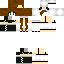 Minecraft skin texture, 64x64 pixels
