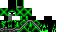 Minecraft skin texture, 64x32 legacy pixels