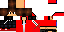 Minecraft skin texture, 64x32 legacy pixels