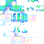 Minecraft skin texture, 64x64 pixels