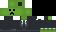 Minecraft skin texture, 64x32 legacy pixels