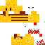 Minecraft skin texture, 64x64 pixels