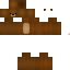 Minecraft skin texture, 64x64 pixels