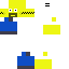 Minecraft skin texture, 64x64 pixels