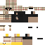 Minecraft skin texture, 64x64 pixels