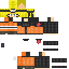 Minecraft skin texture, 64x64 pixels