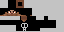 Minecraft skin texture, 64x32 legacy pixels