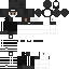 Minecraft skin texture, 64x64 pixels