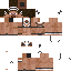 Minecraft skin texture, 64x64 pixels