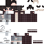 Minecraft skin texture, 64x64 pixels