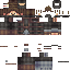 Classic Minecraft skin texture, 64x64 pixels