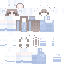 Minecraft skin texture, 64x64 pixels