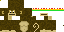 Minecraft skin texture, 64x32 legacy pixels