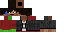 Minecraft skin texture, 64x32 legacy pixels
