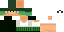Minecraft skin texture, 64x32 legacy pixels