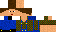 Minecraft skin texture, 64x32 legacy pixels