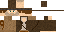Minecraft skin texture, 64x32 legacy pixels