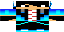 Minecraft skin texture, 64x32 legacy pixels