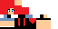 Minecraft skin texture, 64x32 legacy pixels