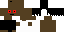 Minecraft skin texture, 64x32 legacy pixels