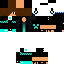 Minecraft skin texture, 64x64 pixels