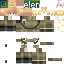Minecraft skin texture, 64x64 pixels