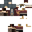 Minecraft skin texture, 64x64 pixels