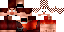 Minecraft skin texture, 64x32 legacy pixels