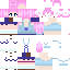 Minecraft skin texture, 64x64 pixels