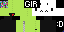 Minecraft skin texture, 64x32 legacy pixels