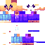 Minecraft skin texture, 64x64 pixels